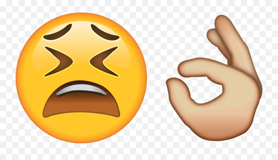 Nail Emoji Png - Weary Face Emoji Big Emoji Ios 7 Weary Emoji,Nail Transparent Background