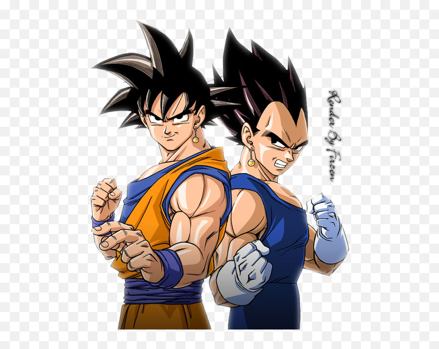 Goku And Vegeta Protectors Of The Universe - Goku And Vegeta Png,Dragon Ball Png