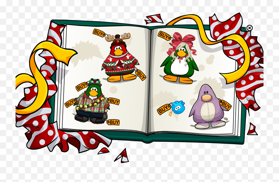 Christmas Party 2018 Catalog Club Penguin Rewritten Wiki - Fiction Png,Christmas Party Png