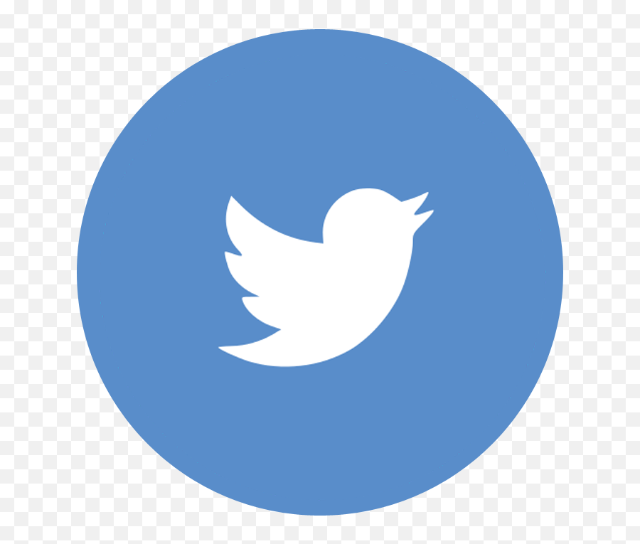 Logo Twitter Bulat Clipart - Transparent Background Twitter Logo Png,Twiter Logos
