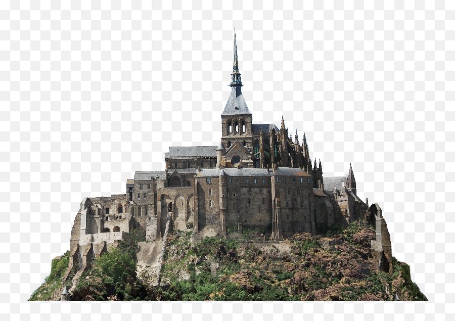 Castle Fortress Png Clipart Free Image - Mont,Castle Wall Png