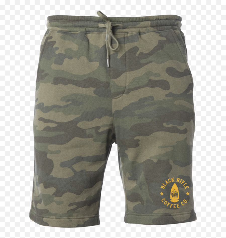 Camo Jogger Sweat Shorts - Independent Trading Company Shorts Png,Camo Png