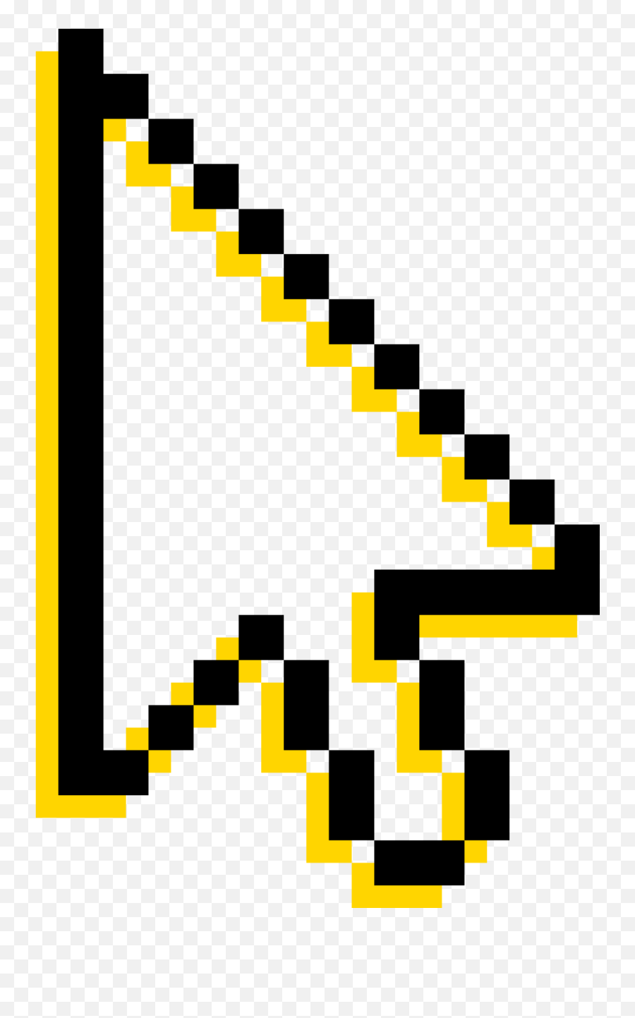 Tesat 2017 - Pixel Mouse Cursor Png,To Be Continued Arrow Png