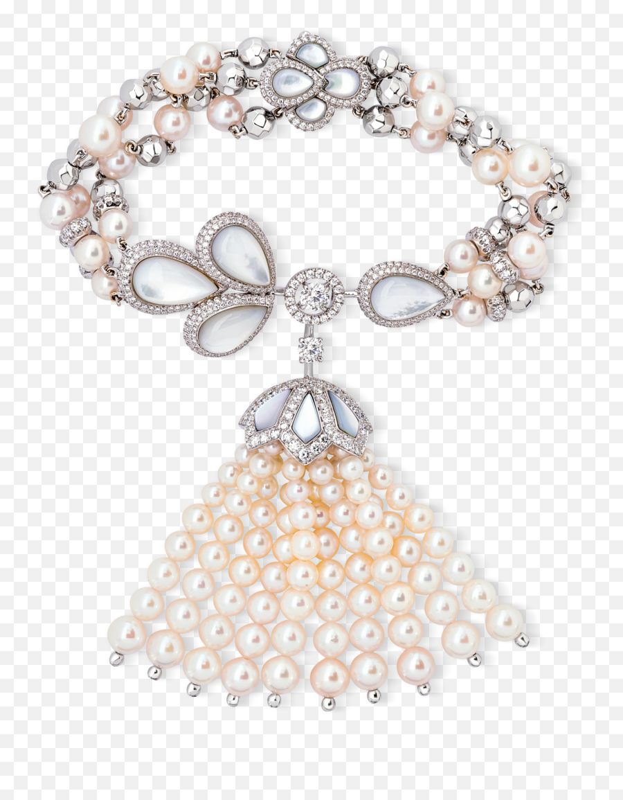 Download Tassel Bracelet With Akoya Pearl Add To - Pearl Tassel Bracelet Png,Tassel Png