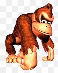Gorilla Clipart Footprint Transparent - Donkey Kong Country png