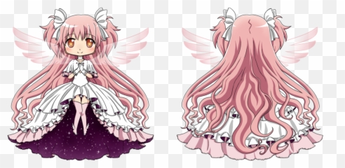 Chibi Madoka From - Magica Kaname Goddess png