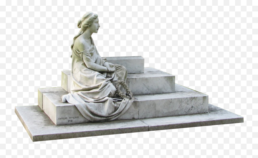 Download Cemetery Png Image With No - Cemetery Statue Png,Cemetery Png