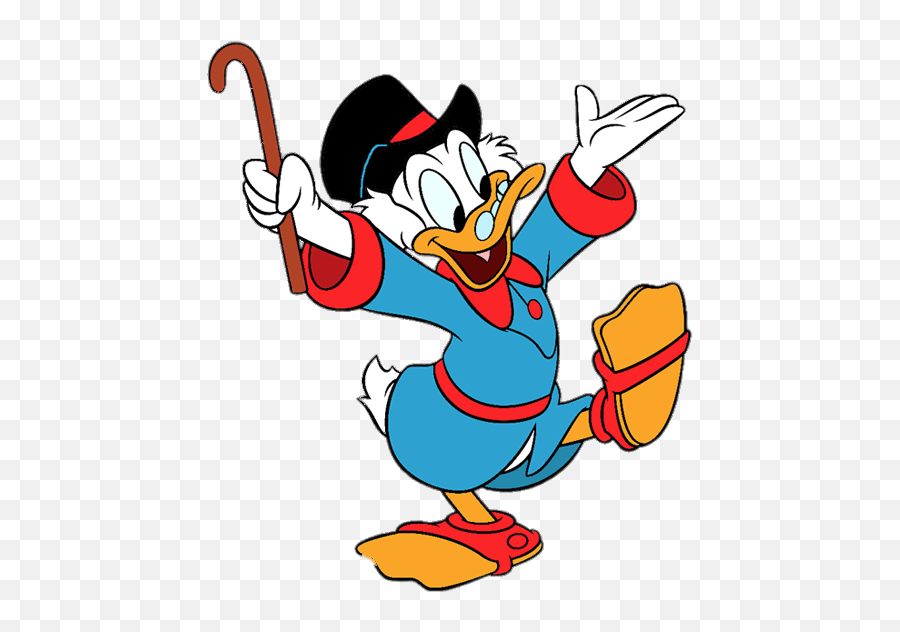 Ducktales Scrooge Mcduck Dancing - Disney Scrooge Mcduck Clipart Png,Scrooge Mcduck Icon