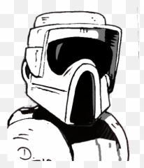Scout Trooper Scoutonendor Twitter - Sketch Png,Scouter Icon