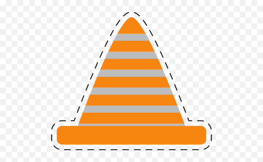 Traffic Cone Icon - Canva Vertical Png,Traffic Cone Icon