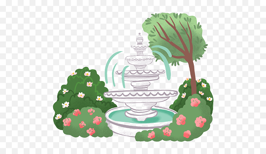 Orlando Gardens - Selfguided Day Trip Garden Design Fountain Png,Botanical Garden Icon