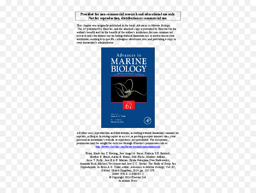 Pdf The Study Of Deep - Sea Cephalopods Dirk Fuchs Language Png,W.a.m Dance Icon Indonesia