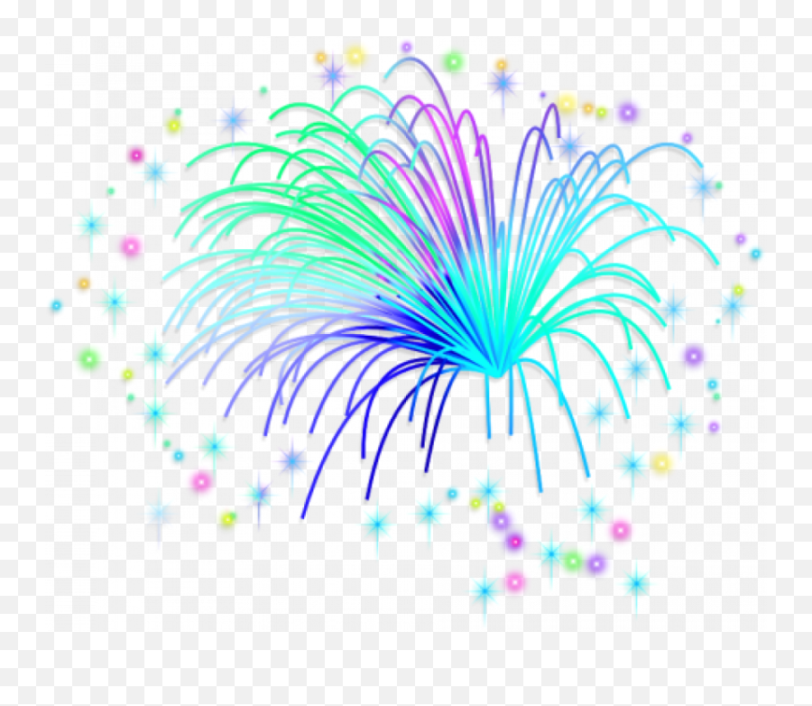 Fireworks Png Image - Colorful Fireworks Hd Png,Fireworks Transparent Background