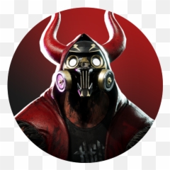 Just Like Cousin Okri Trophy Psn 100 - Playstation Avatar With Red Horns png