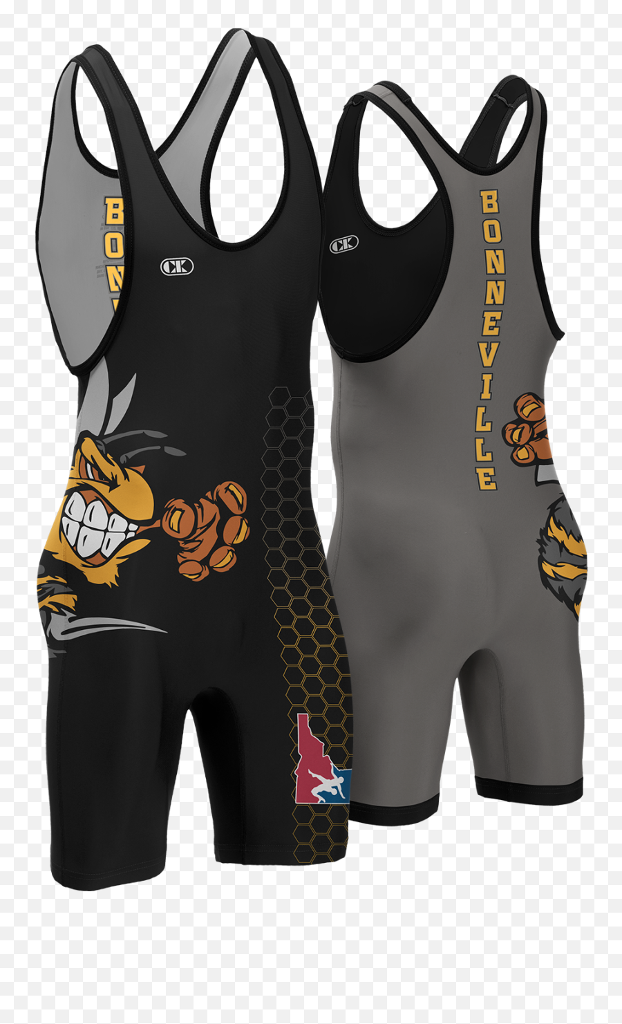 Reversible Singlet - Cliff Keen Athletic Sleeveless Png,Brute Icon Wrestling Knee Sleeves