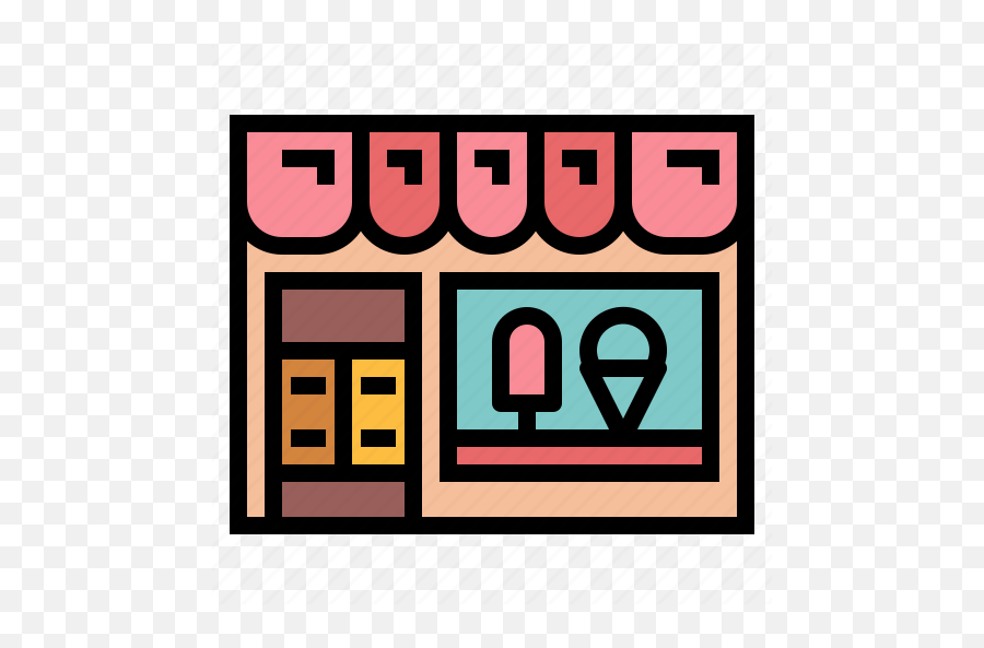 Dessert Ice Cream Shop Icon - Download On Iconfinder Ice Cream Shop Icon Png,Eshop Icon