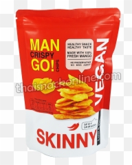 Skinny Vegan - Mango Chips Spicy Sriracha 30g Potato Chip Png,Sriracha Png
