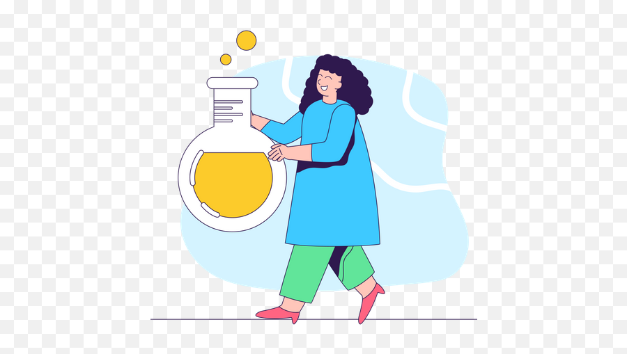Female Scientist Icon - Download In Line Style Laboratory Equipment Png,Dr Doom Icon