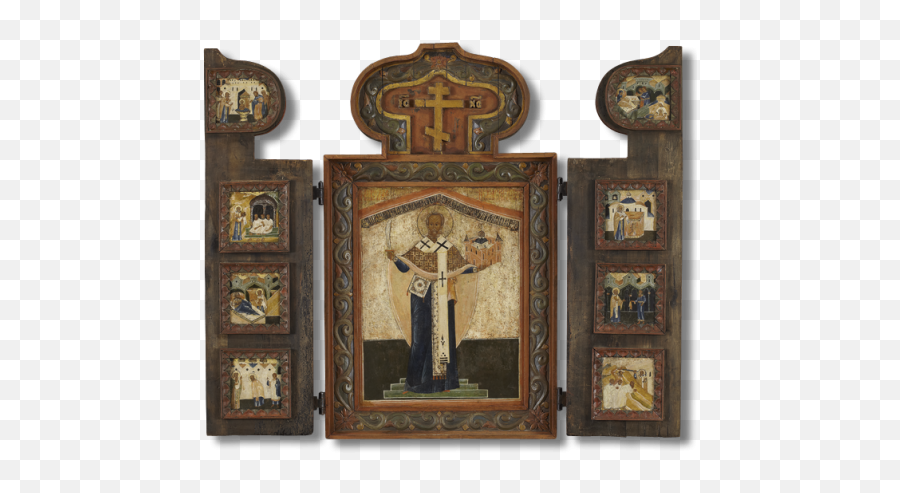 Crucifix Png Icon Panel Iconostas