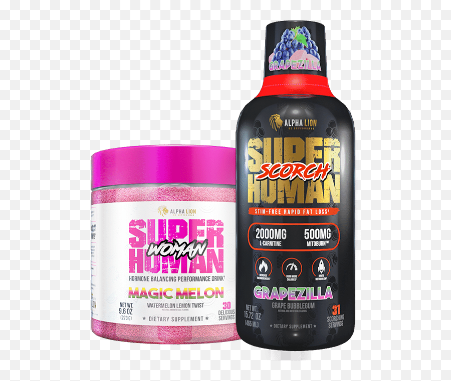 Superhuman Shred Stack For Her - Alpha Lion Superhuman Scorch Png,Transparent Gluten And Veganfree Icon