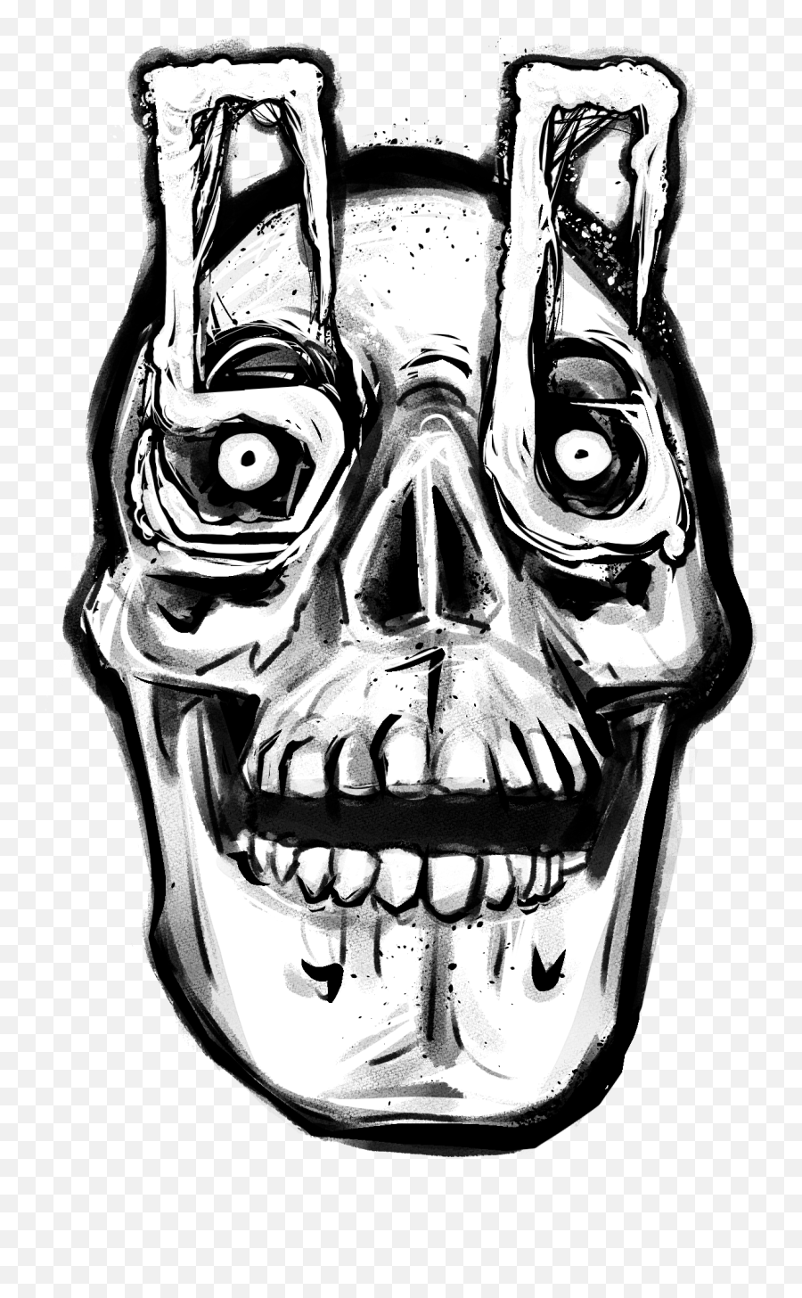 Rando U2013 Skullgrind - Scary Png,Scary Face Icon