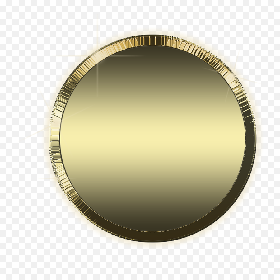 Trim Gold Metallized - Circle Png,Gold Trim Png