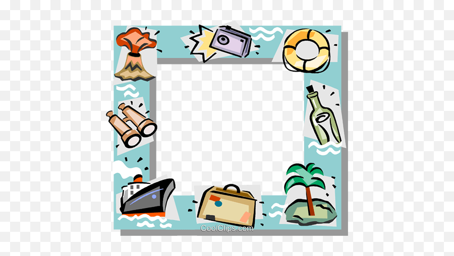 Free Png Vacation Pictures Transparent - Vacation Frame Clip Art,Royalty Free Png
