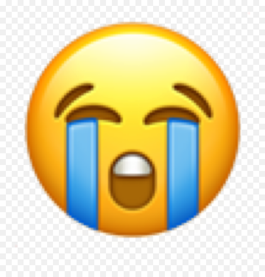 Sad Crying Phone Iphone Emoji Tear - Smiley Png,Tear Emoji Png