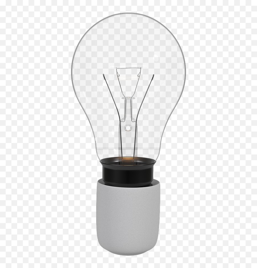 Light Bulb Transparent Isolated - Png,Light Bulb Transparent Png