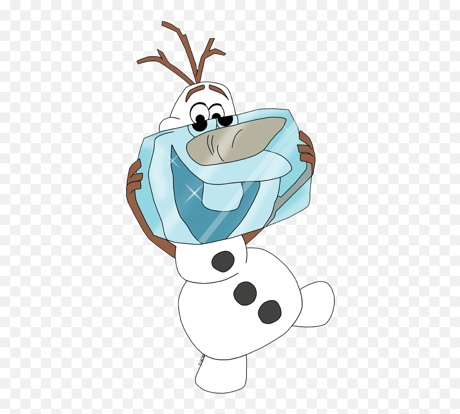 Olaf Clip Art From Frozen Disney Galore - Cubitos De Hielo Dibujitos Png,Olaf Png