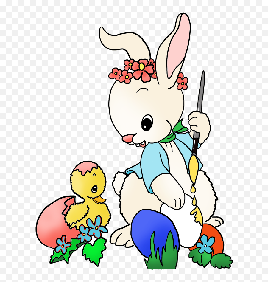 Funny Easter Bunny Clipart - Easter Bunny And Not A Chicken Png,Bad Bunny Png