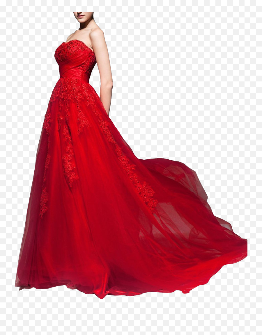Red Bridal Gowns Png Photo Background Dress