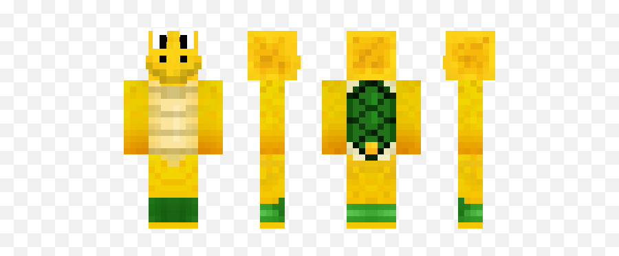 Download Minecraft Skin Koopatroopa - Koopa Troopa Minecraft Skin Png,Koopa Troopa Png