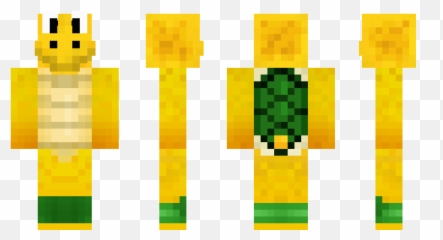 Download Minecraft Skin Koopatroopa - Koopa Troopa Minecraft Skin Png,Koopa Troopa Png