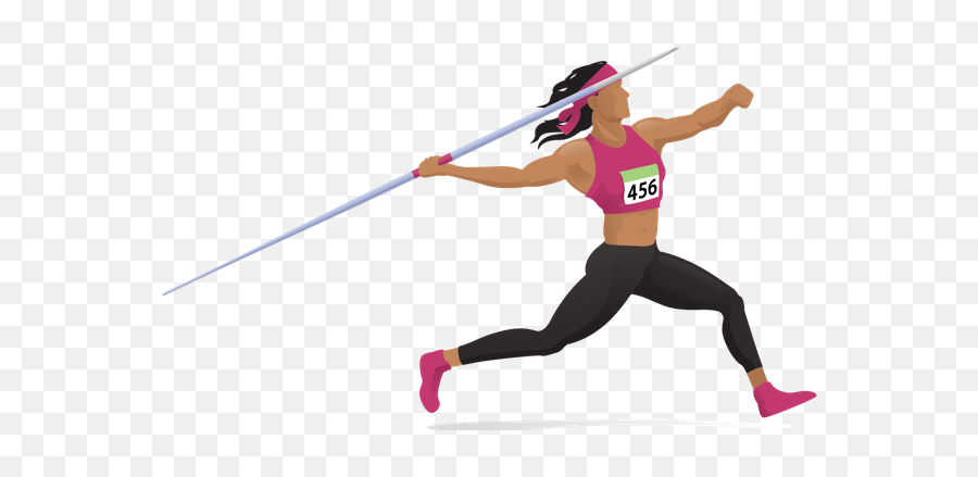 Track And Field Events Png Transparent - Lanzamiento De Jabalina Dibujo,Track And Field Png