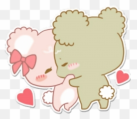 Clipart Love Sticker Transparent Free - Stickers De Ositos De Facebook Png,Stickers Png