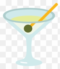 Cocktail Glass Martini Margarita Drink - Cocktails Emojis Png,Cocktail Png