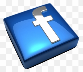 Facebook Logo Hd 3d Clipart - Transparent png
