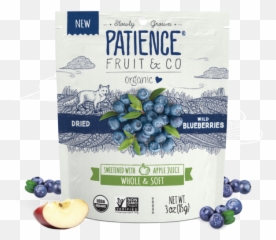 Whole Dried Wild Blueberries The Natural Products Brands - Patience Fruit And Co Png,Blueberries Png
