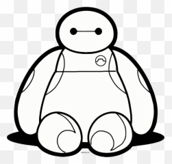 Baymax Staying Front View Png Clipart - Baymax Clipart,Png Clip Art