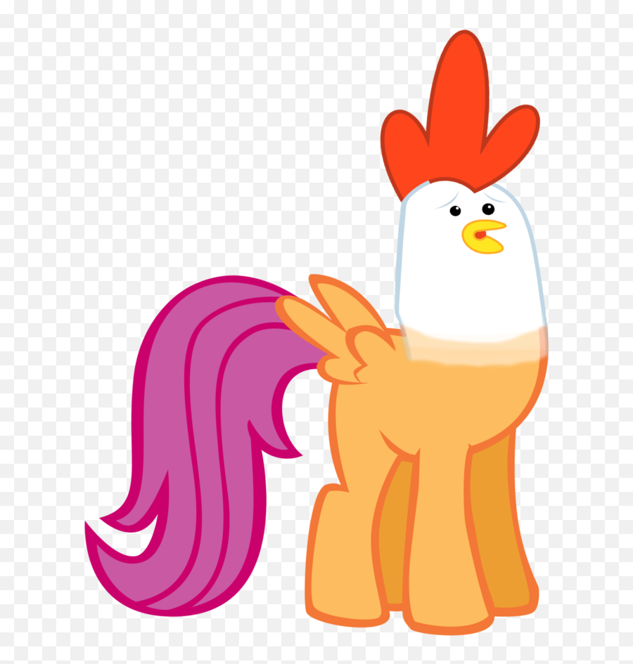 Download Body Swap Chicken Head - My Little Pony Skutalu Png,Chicken Head Png