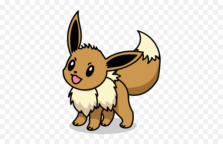 Eevee Icon Of Colored Outline Style - Eevee Clipart Png,Eevee Png