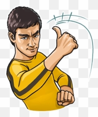 Home U0026 Kitchen Bruce Lee 5 Sticker Set Amitabhairicom - Stickers Bruce Lee Png,Bruce Lee Png