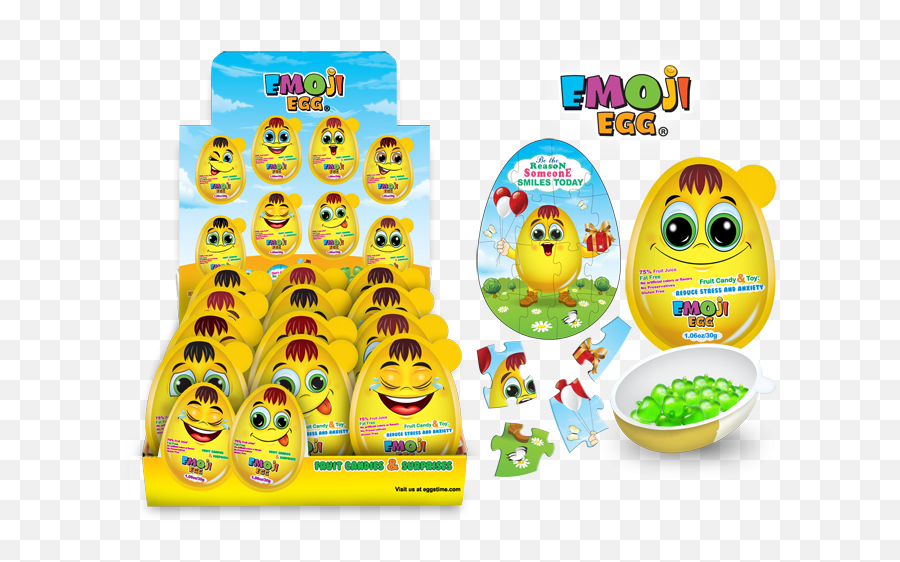 Giant Emoji Egg Surprise - Cartoon Png,Egg Emoji Png