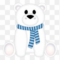 Winter Clipart Christmas - Polar Bear png