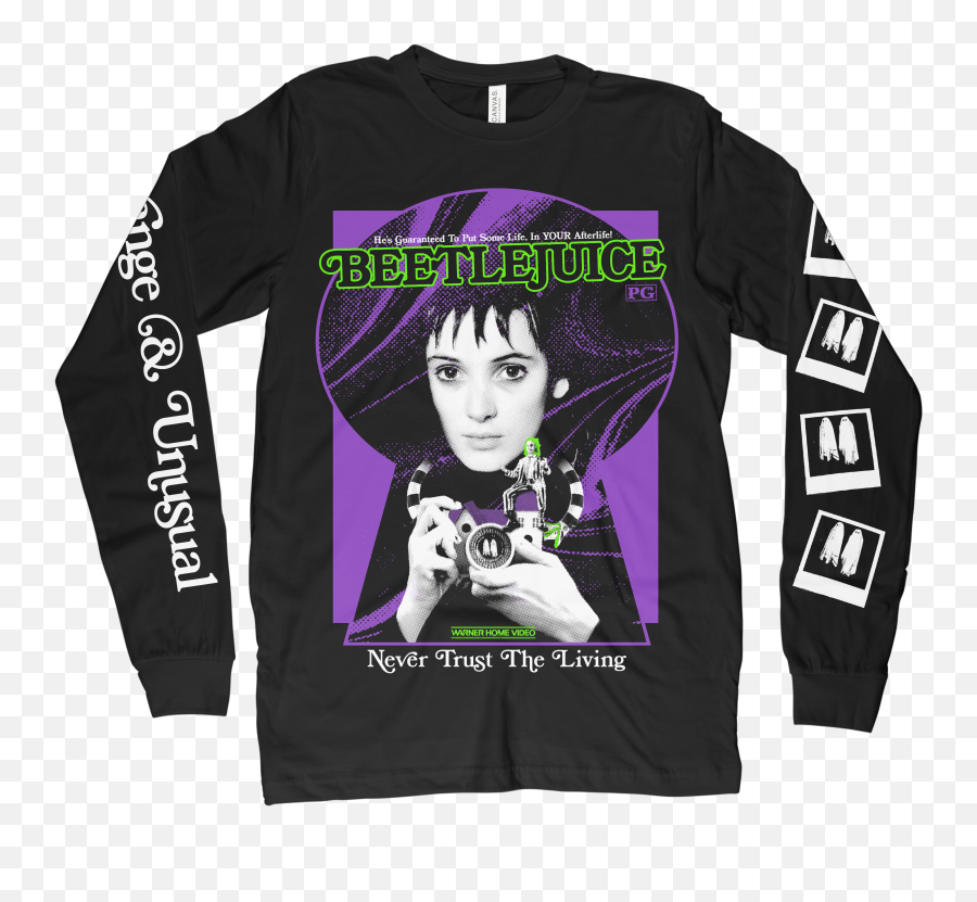 Lydia Long Sleeve - Nightmare On Elm Street Long Sleeve Png,Beetlejuice Png