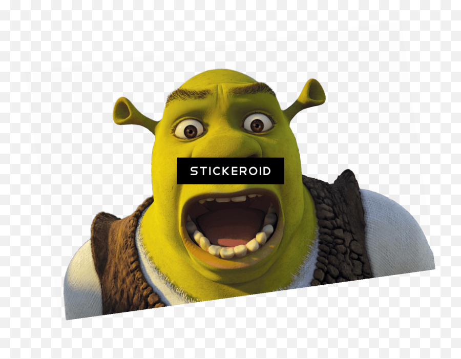 Download Shrek Open Mouth - Green Ogre Full Size Png Image,Ogre Png