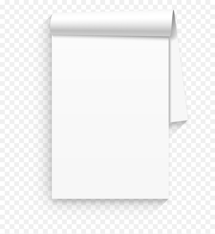 Download Paper Notepad Rectangle Free Png Hq Clipart - Paper Monochrome,Notebook Transparent Background
