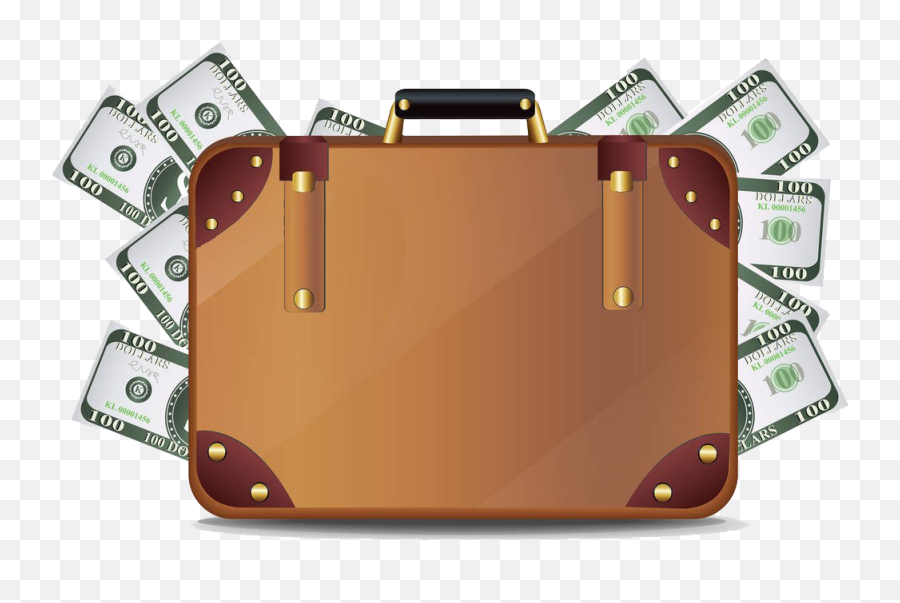 Money Suitcase Clip Art - Suitcase Of Cash Png Transparent Suitcase Money Clipart Png,Cash Png