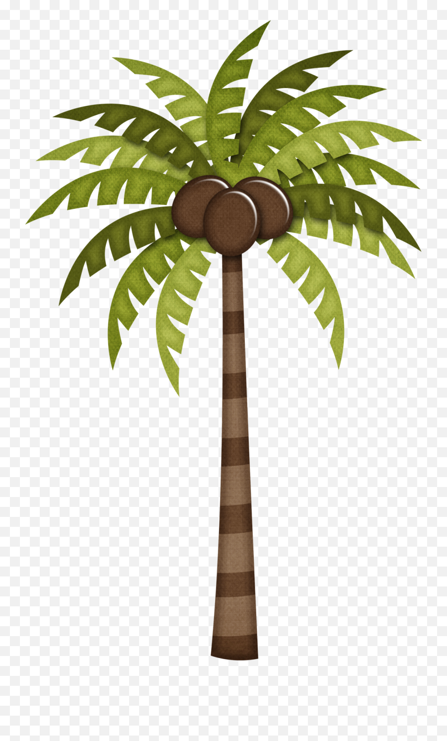 Hawaiian Aloha Tropical - Coqueiro Com Coco Png Clipart Coqueiro Png,Coco Png